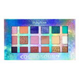 Paleta De Sombras Cosmo Sound Ruby Rose Original 18 Colores