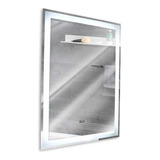 Espejo Con Luz Led Touch Y Bluetooth 80 X 60 Cm