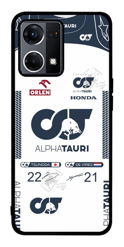 Funda Celular Alpha Tauri F1 Team 2023 Para Oppo / Vivo