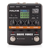 Pedal Nux Drive Force - Fuzz Overdrive Distorsion Booster