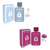 Kit Intense Secret Colônia Feminina Secret Blue + Secret Fantastic