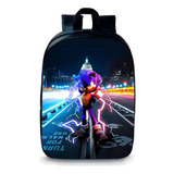 Mochila Pre Escolar  Infantil Creche Super Sonic 88