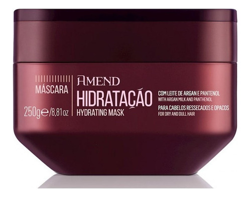 Amend - Máscara Hidratação Cronograma Capilar 250g