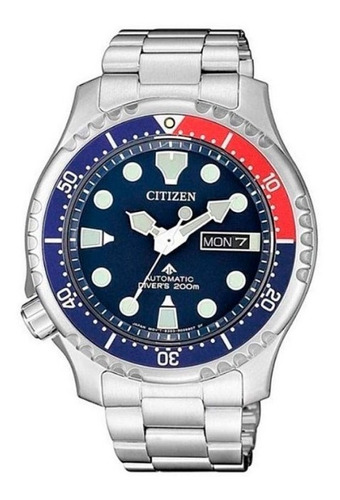 Reloj Citizen Ny0086-83l Buceo Automatico Diver's200m 2cal M