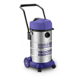 Aspiradora Industrial De Tacho Yelmo Ecociclo Pro As-3350 50l  Plata Y Violeta 220v