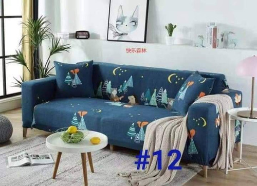 Fundas Cubre Sillon 2 Cuerpo Ajustable Con Lindos Diseños