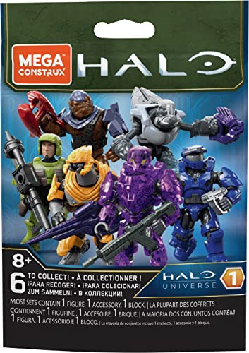Figuras De Acción Mega Construx Halo Micro