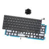 Teclado Para Macbook Pro A1278 + Blacklight + Parafusos  Us