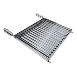 Grelha Argentina Inox 60x50 Parrilla Reforçada Grill