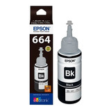 Botella Tinta Epson 664 Negro Original