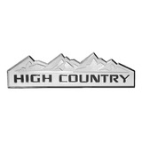 3 Emblemas High Country Chevrolet Silverado Cheyenne