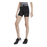 Shorts Nike Pro Gym Niña Negro