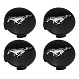 Juego De 4 Centros De Rin Mustang 2015-2023 54 Mm Originales