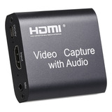 Tarjeta De Captura De Vídeo En Vivo Black Capture Game Hd 4k