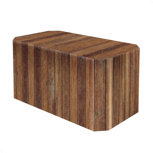 Capa De Mesa Para Festa Madeira Sublim Em Tecido Veste Fácil