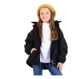 Campera Colegial Abrigo Niños Reversible De Gross Con Polar 