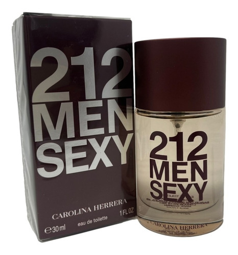 Perfume 212 Sexy Men 30 Ml -original + Amostra.