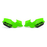 Cubre Manos Ufo Vulcan Verde Fluo Enduro Motocross