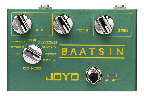 Pedal De Guitarra Overdrive Multimodo Joyo - Baatsin