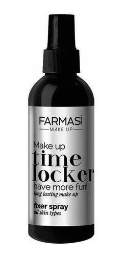 Fijador De Maquillaje - Farmasi - Time Locker - Fixer Spray