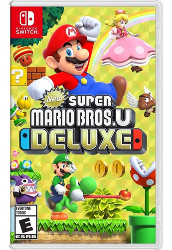 New Super Mario Bros U Deluxe - Juego Fisico - Cjgg