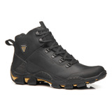 Borcegos Hombres Trekking Cuero 150059-04 Pegada Oficial