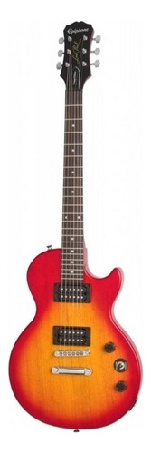 Guitarra Elétrica EpiPhone Les Paul Special Ve De  Choupo Cherry Sunburst Com Diapasão De Pau-rosa