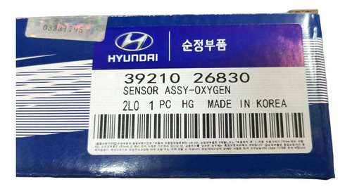Sensor Oxigeno Kia Rio Hyundai Accent Cvvt 1.6 Original  Foto 6