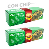 2 Pza Cartucho 105a Con Chip Compatible Con 135a