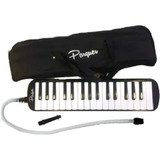 Melodica Negra C/ Funda 32 Notas Parquer Oferta Flauta