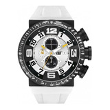 Reloj Caterpillar Dt.163.20.211 Color Blanco Caja De Acero