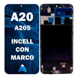 Modulo Compatible Con Samsung A20 Con Marco Incell