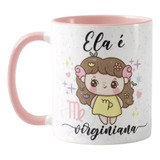 Caneca Signo Delicada Feminina Escolha O Signo 