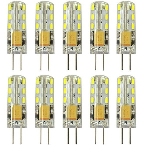 Rayhoo 10pcs Bulbo Led G4 Bi-pin Base Lámparas De Luz 1.5 Wa