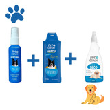 Banho A Seco + Shampoo + Perfume Para Cães E Gatos