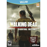Wii U The Walking Dead Survival Instinct Novo Lacrado