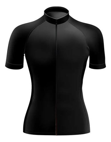 Ropa De Ciclismo Jersey Mujer Dama 803 Negro Liso