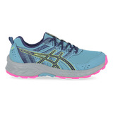 Zapatillas Asics Gel-venture 9 Mujer En Celeste | Stock Cent