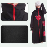 Cosplay Escarlata Luna Capa Itachi Kunai Naruto Cosplay