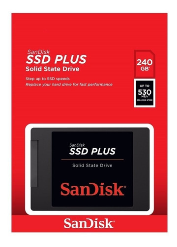 Ssd Sandisk Plus 240gb Alta Velocidade Pc Notebook