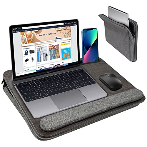 Mesa De Regazo Portátil Cojín, Adaptable Laptops De H...