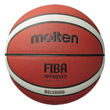 Pelota Basquet Molten Bg3800 N7 Basket Cuero Pu Profesional