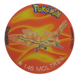 Mousepad De Tazo Pokemon De Modelo #146 Moltres