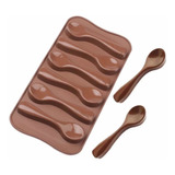 Molde Para Chocolate De Forma De Cuchara