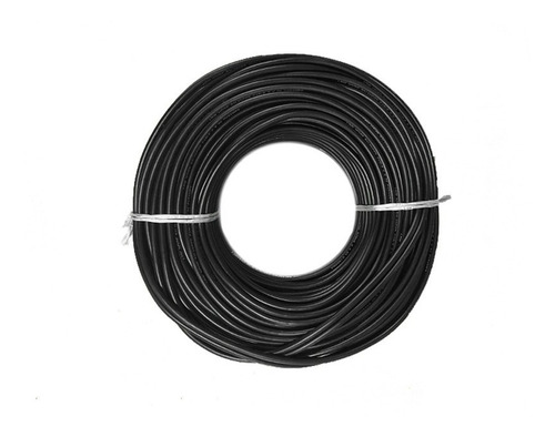 Rollo De Cable Para Microfono Negro Cysamex 2x24 De 100 Mts