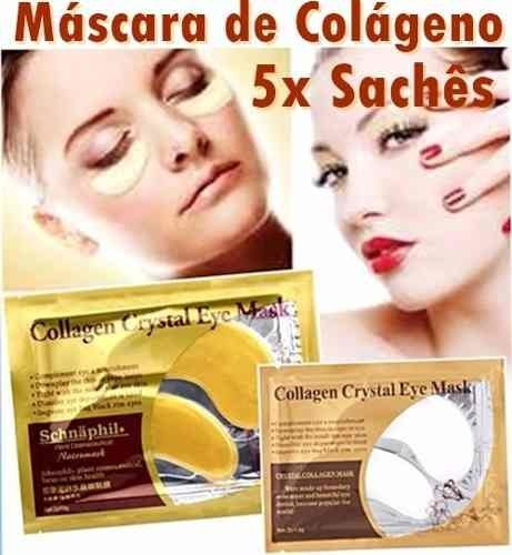 Mascarilla Facial Para Piel Crystal Eye Collagen Crystal