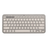 Teclado Bluetooth Logitech K380 Qwerty Español Color Arena