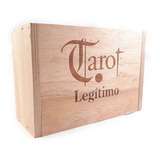 Caja De Madera Para Mazo/cartas De Tarot - Artesanias Rocco