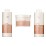 Kit Profissional Wella Fusion Shampoo Condicionador Máscara