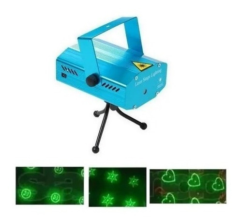 Mini Projetor Holográfico Laser Jogo De Luzes Desenhos Ofert 110v/220v